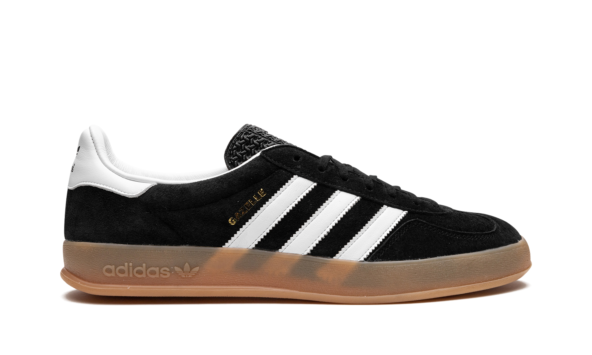 Adidas Gazelle Black White Gum