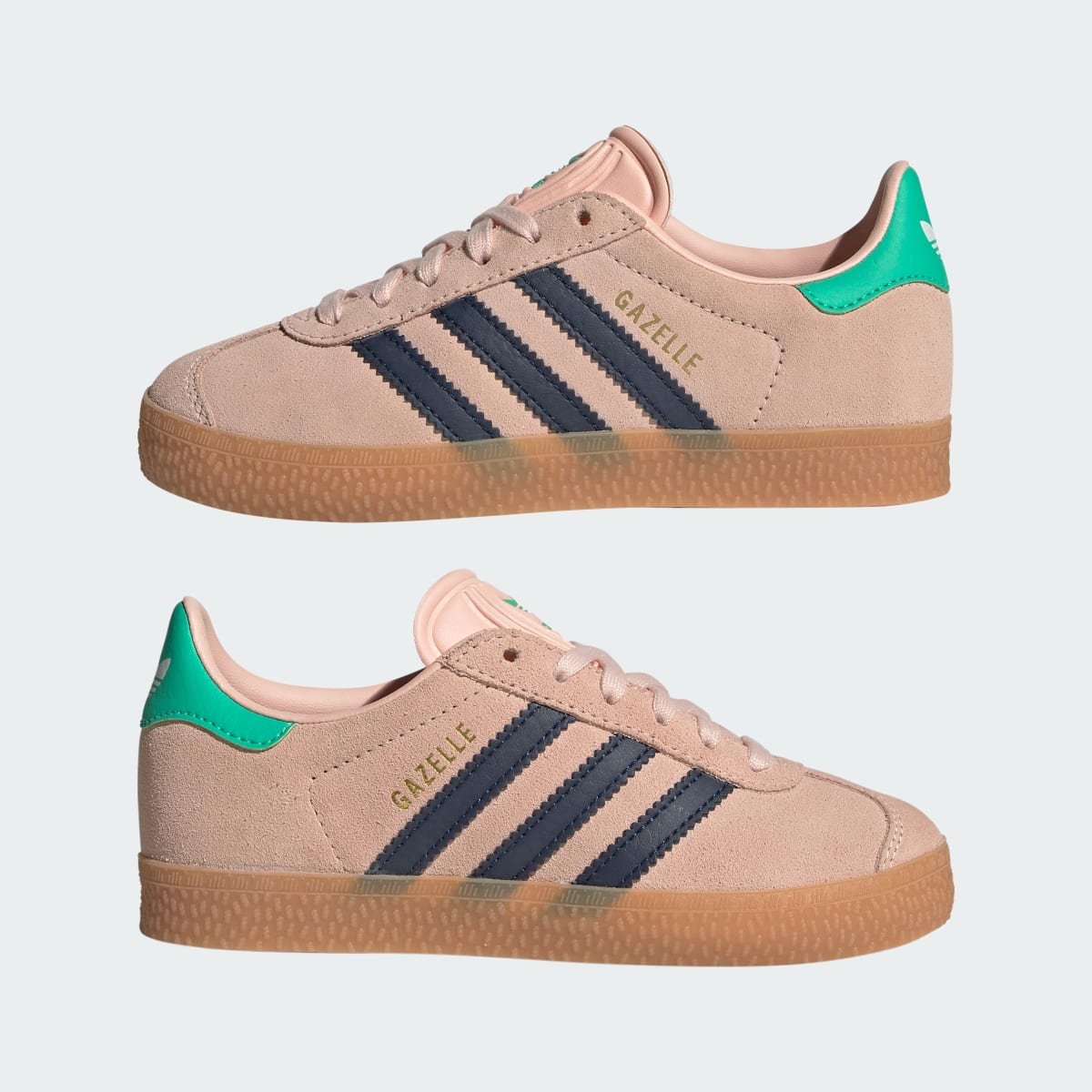 Adidas Gazelle Blush Pink Night Indigo Green (PS)