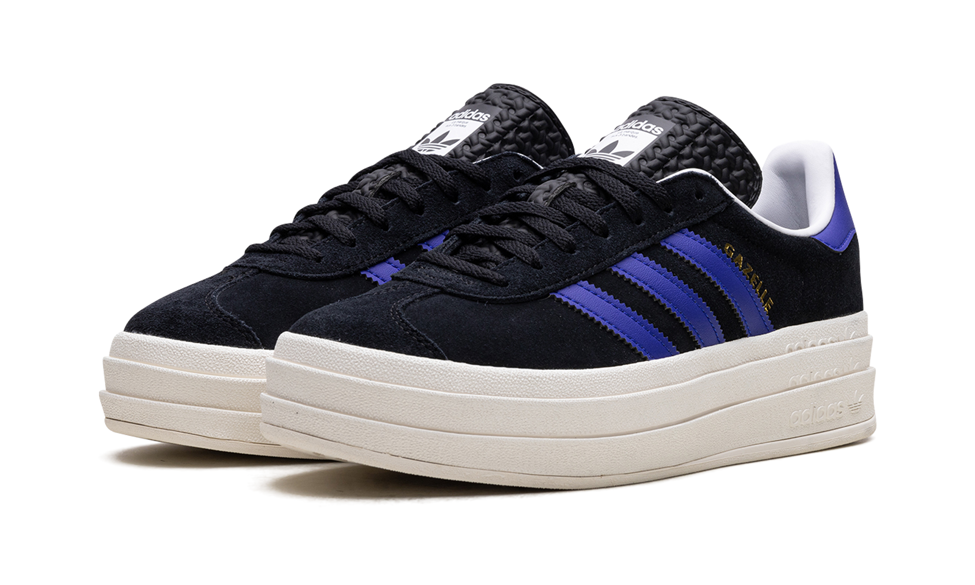 Adidas Gazelle Bold Core Black Lucid Blue