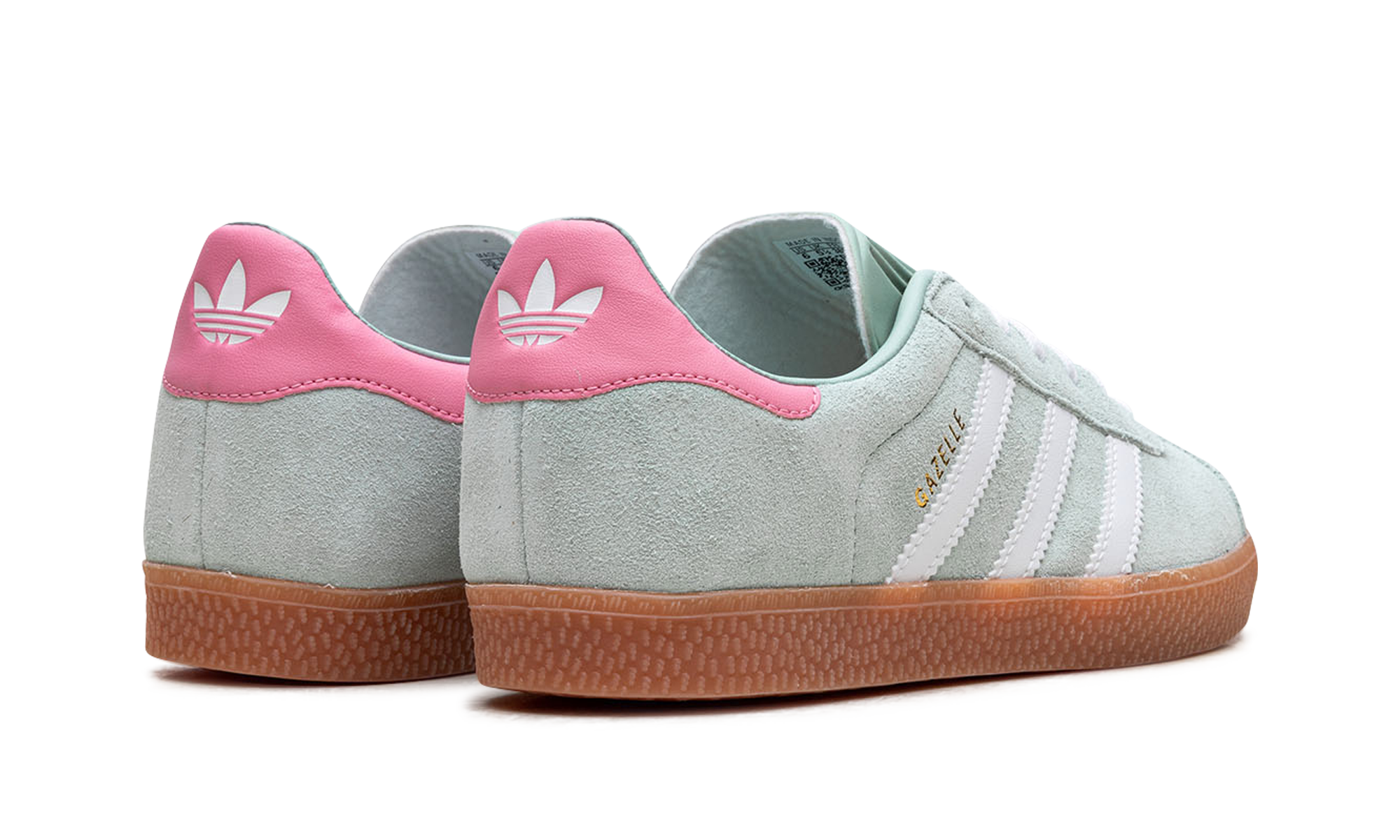 Adidas Gazelle Hazy Green Bliss Pink