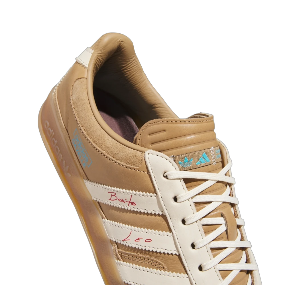 Adidas Gazelle Indoor Bad Bunny Lionel Messi La Voz De Los Fans, Cardboard/Cream White/Wild Brown (JR0182)