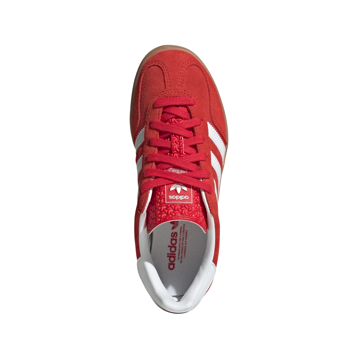 Adidas Gazelle Indoor Better Scarlet Cloud White Gum, Better Scarlet/Cloud White/Gum (JS3801)