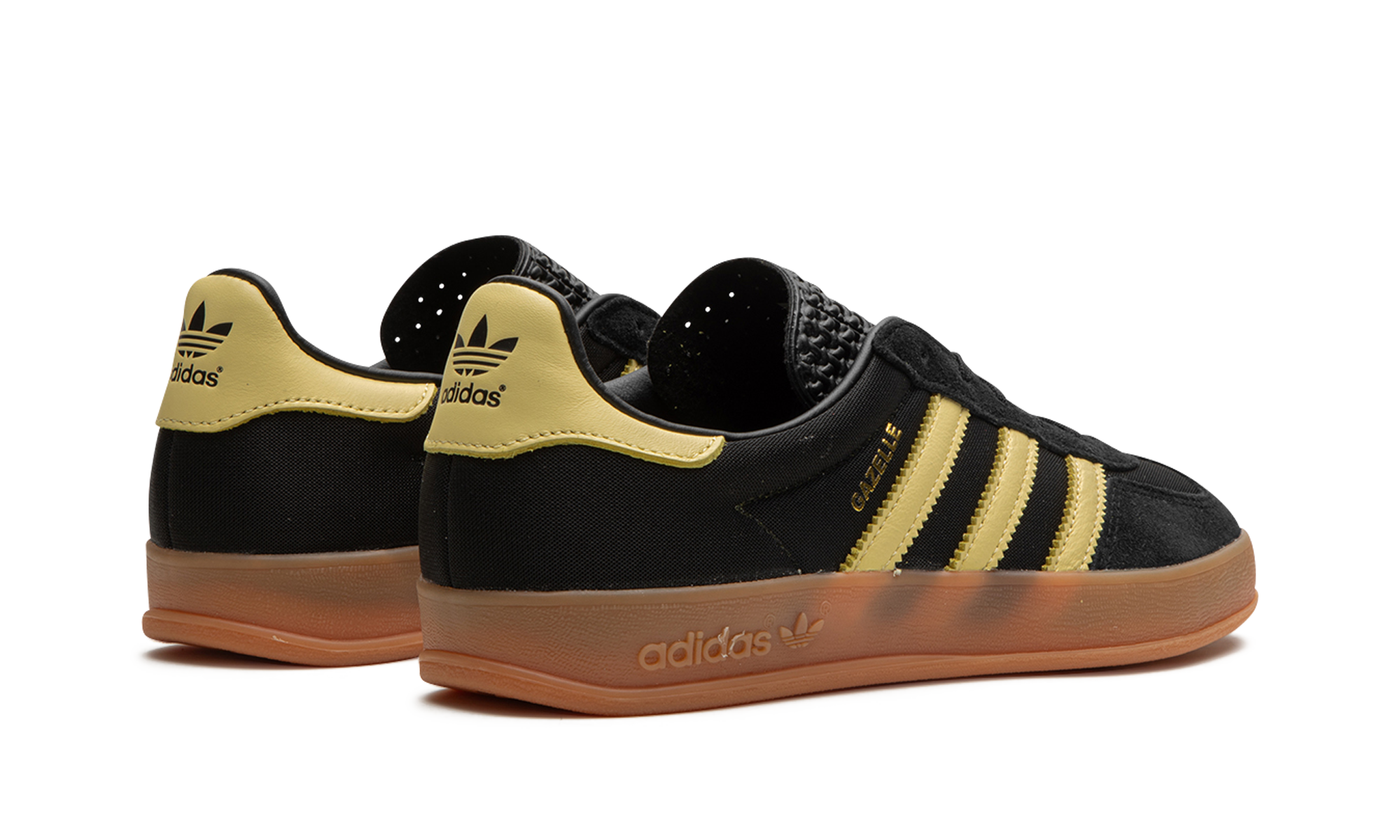 Adidas Gazelle Indoor Black Almost Yellow Gum