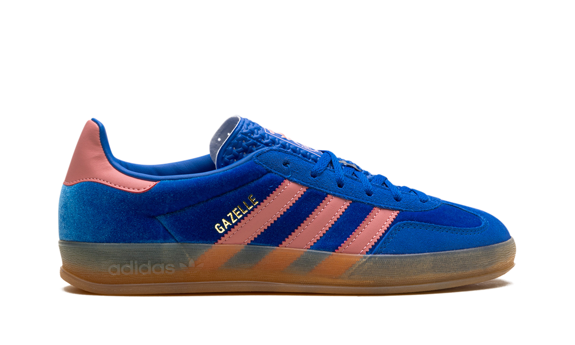 Adidas Gazelle Indoor Blue Semi Pink Spark