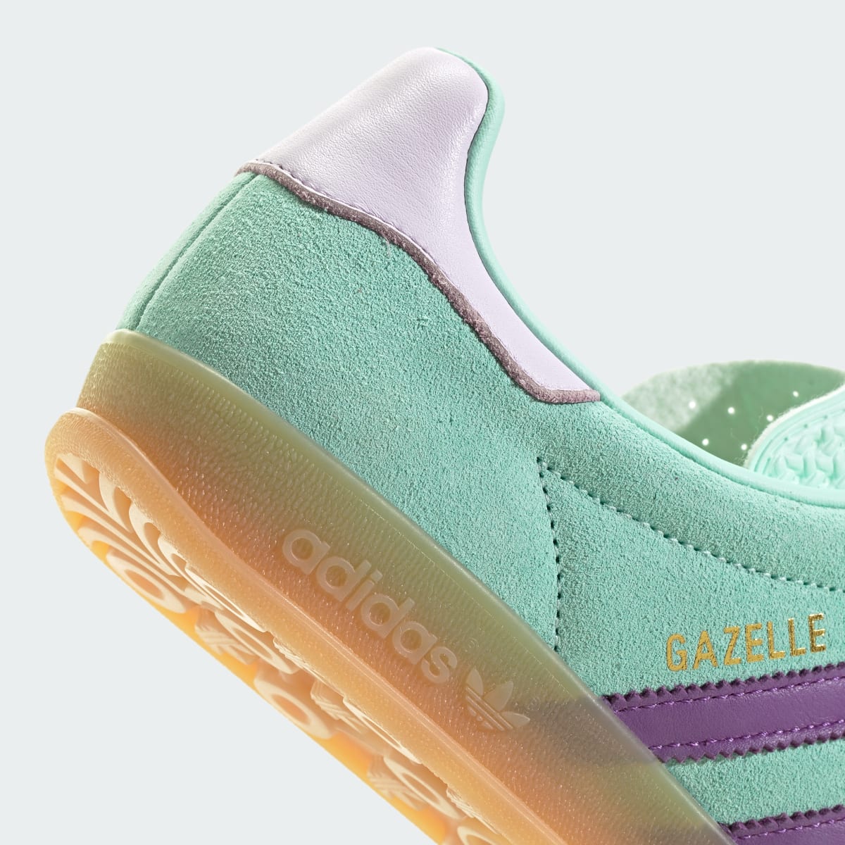 Adidas Gazelle Indoor Clear Mint Active Purple