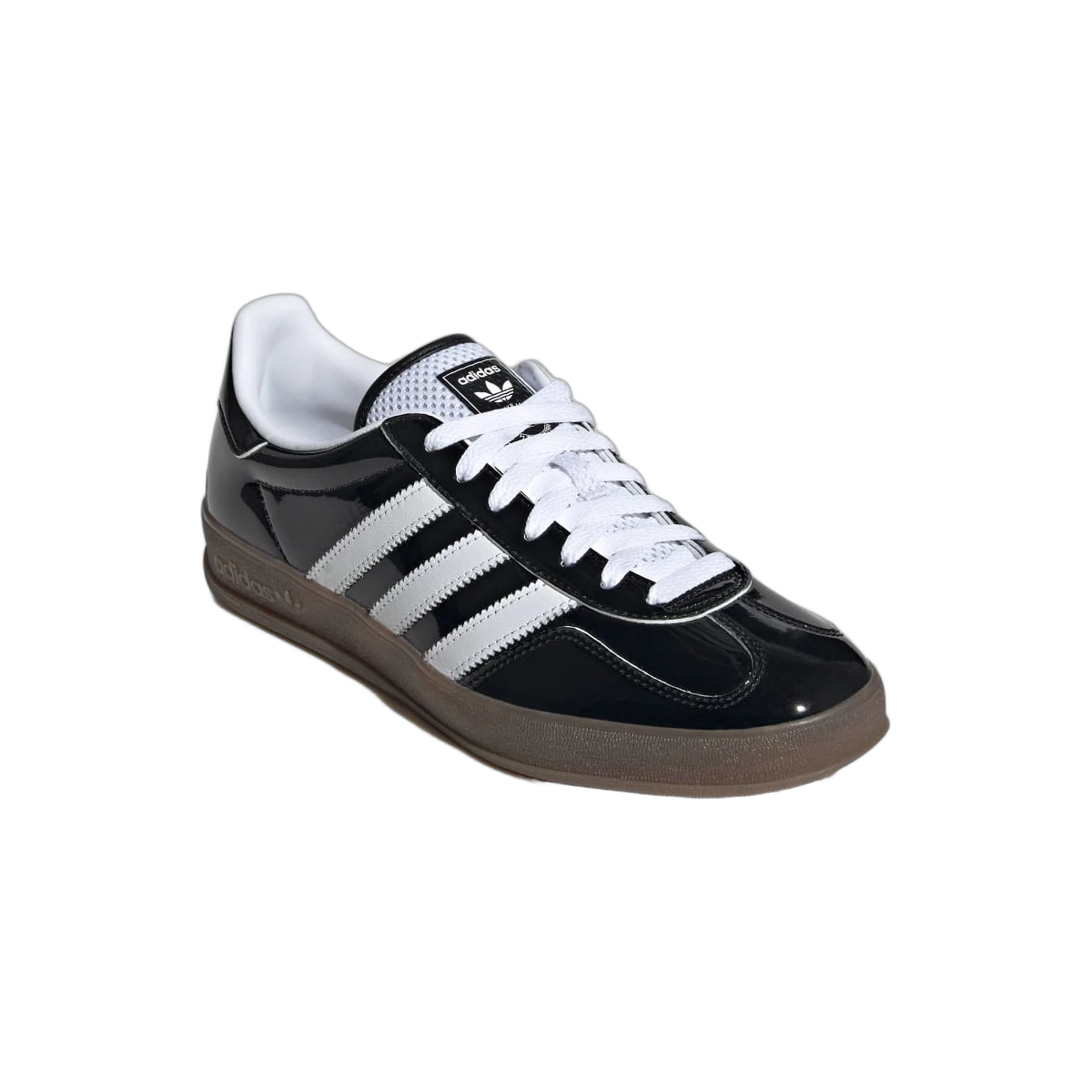 Adidas Gazelle Indoor Core Black Patent Leather