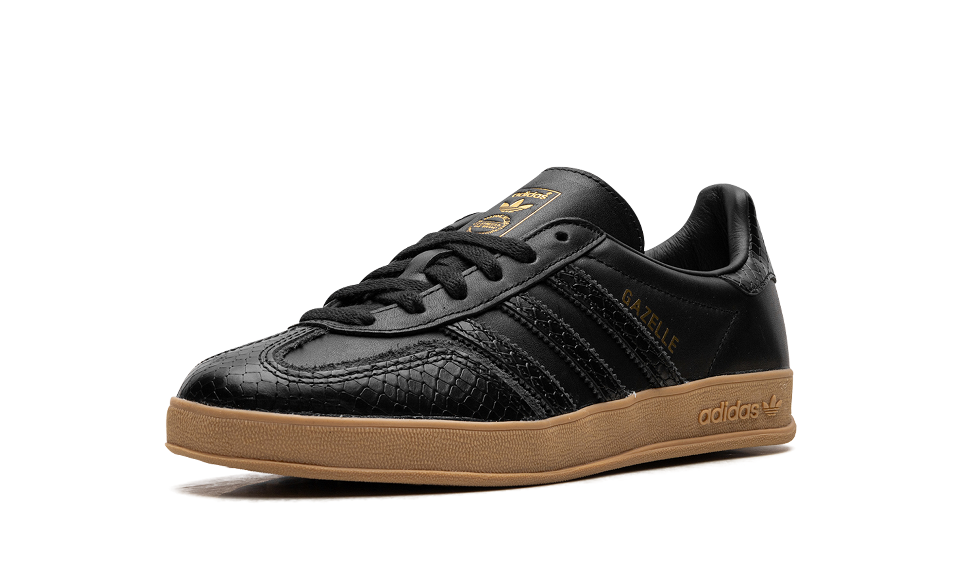 Adidas Gazelle Indoor Core Black Snakeskin