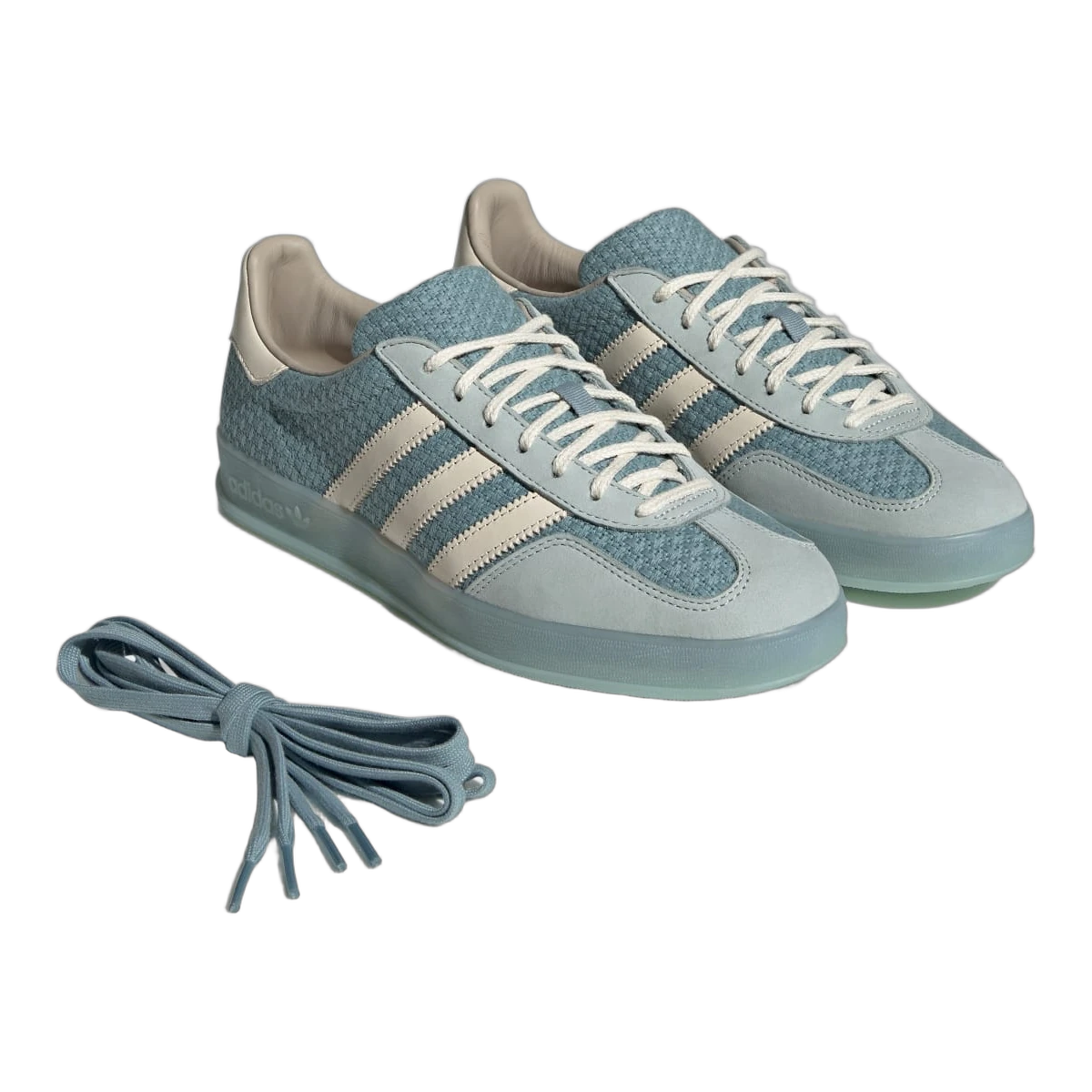 Adidas Gazelle Indoor Cotton Weave Pack Light Blue