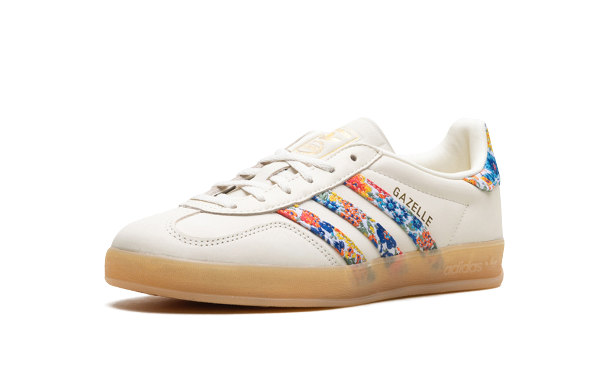 Adidas Gazelle Indoor Liberty London Floral Embroidery Stripes