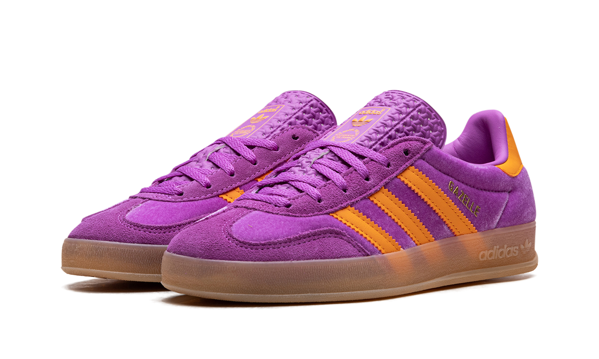 Adidas Gazelle Indoor Purple Burst Velvet