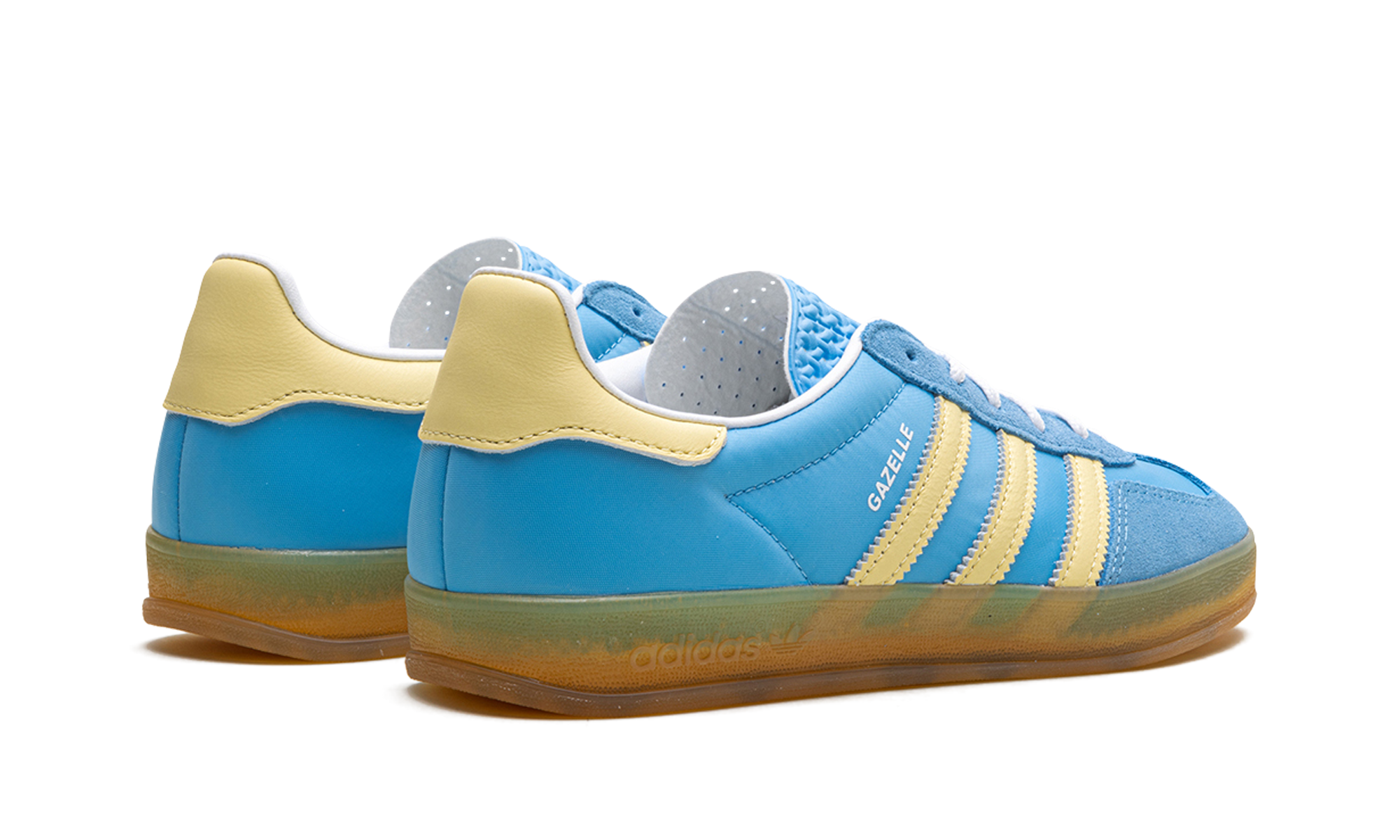 Adidas Gazelle Indoor Semi Blue Burst Almost Yellow