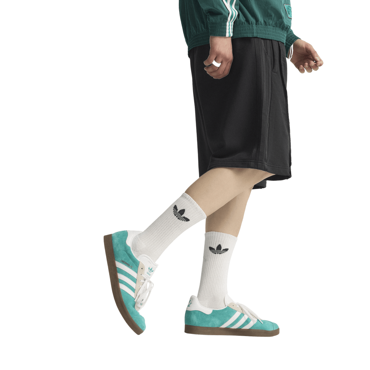 Adidas Gazelle Liverpool FC Third Kit Sea Green