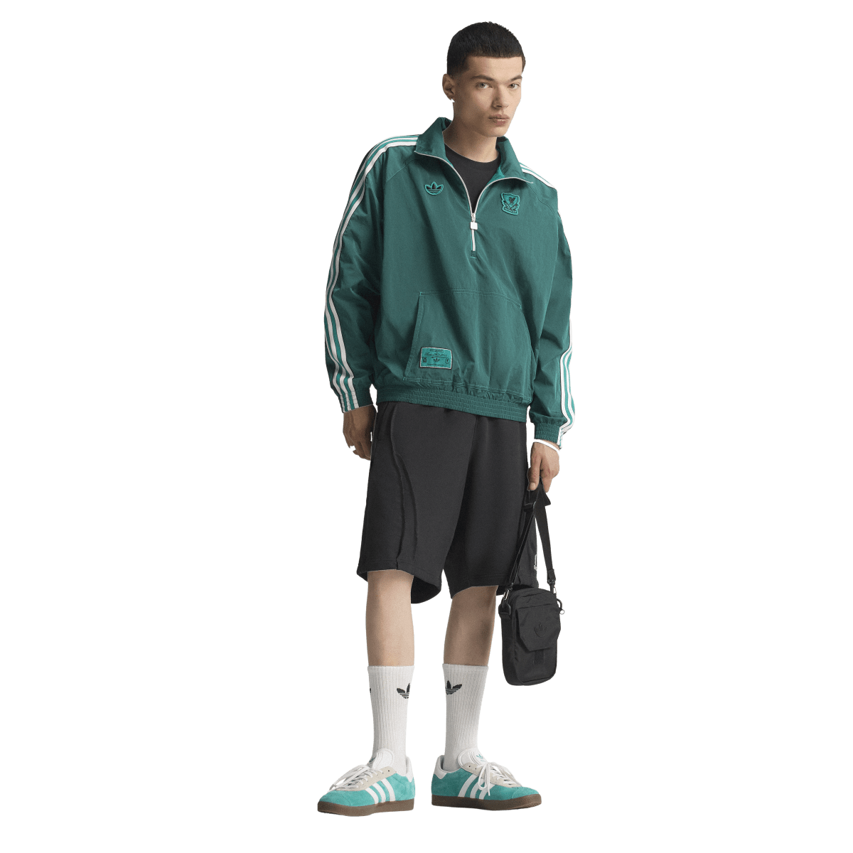 Adidas Gazelle Liverpool FC Third Kit Sea Green