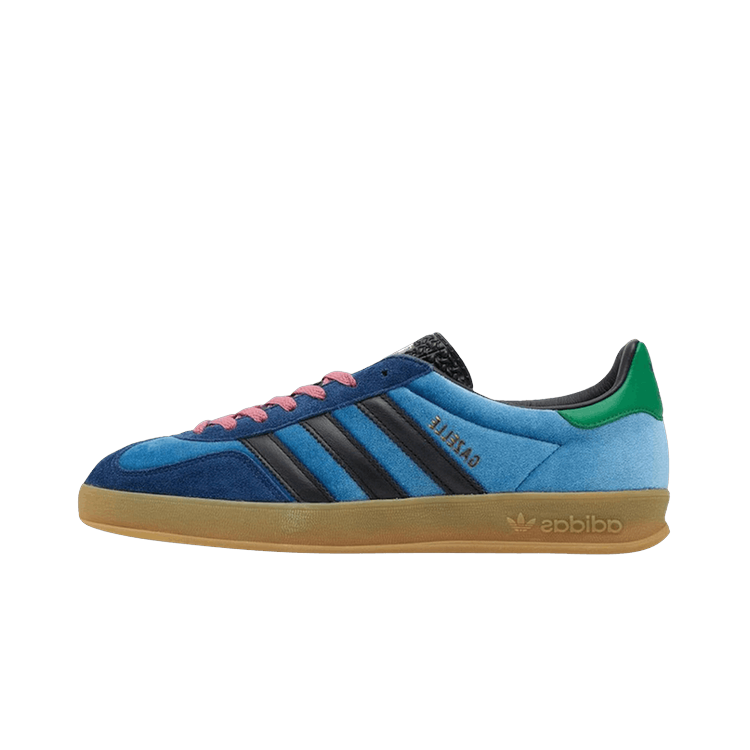 Adidas Gazelle size? Exclusive Navy Blue, Navy/Blue/Green/Gum (IH3309)