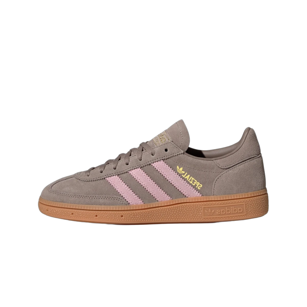 Adidas Handball Spezial Chalky Brown Clear Pink, Chalky Brown/Clear Pink/Gold Metalic (JR3082)