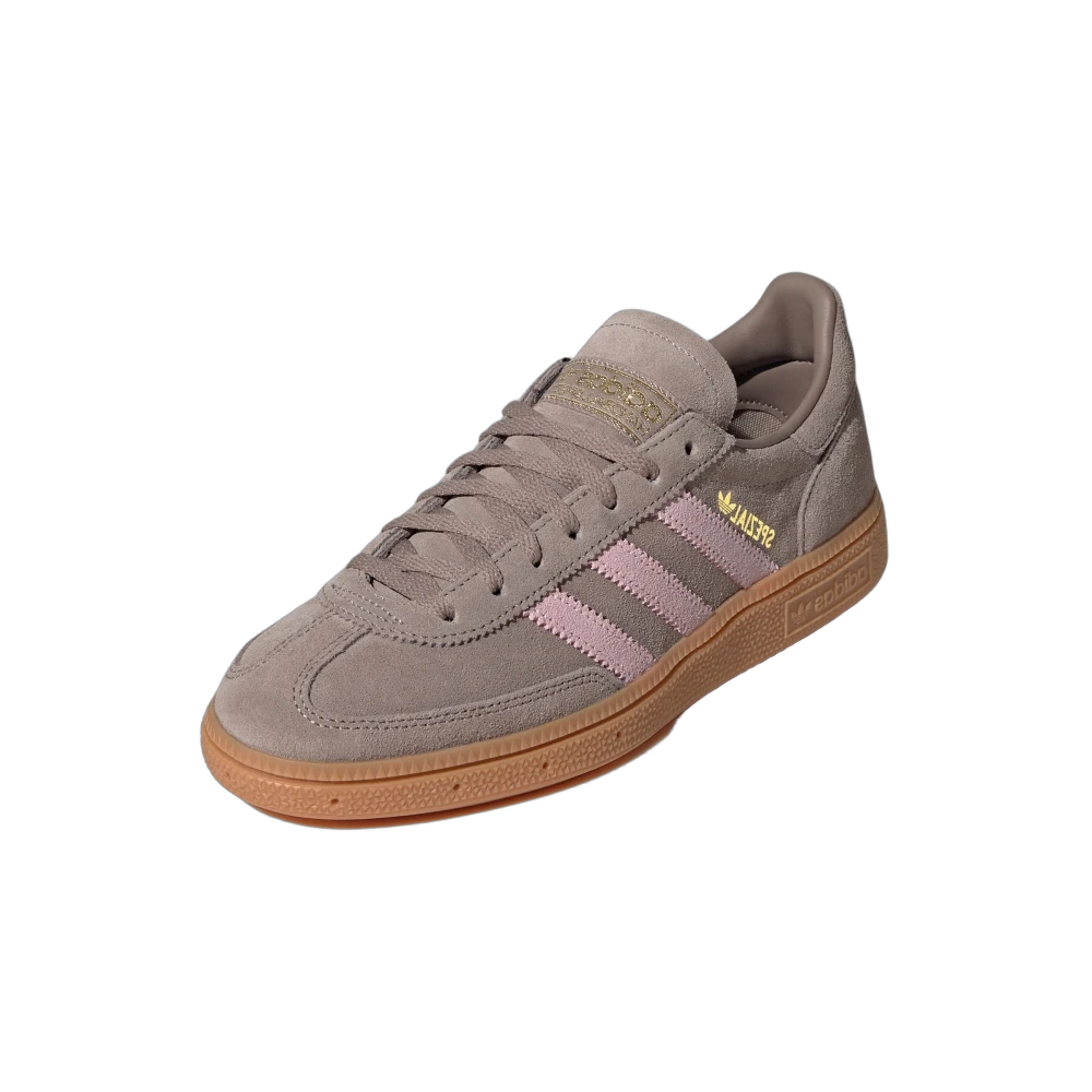 Adidas Handball Spezial Chalky Brown Clear Pink, Chalky Brown/Clear Pink/Gold Metalic (JR3082)
