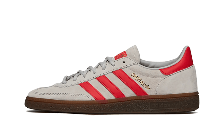 Adidas Handball Spezial Grey Hi-Res Red, Grey Two/Hi-Res Red/Gold Metallic (EF5747)