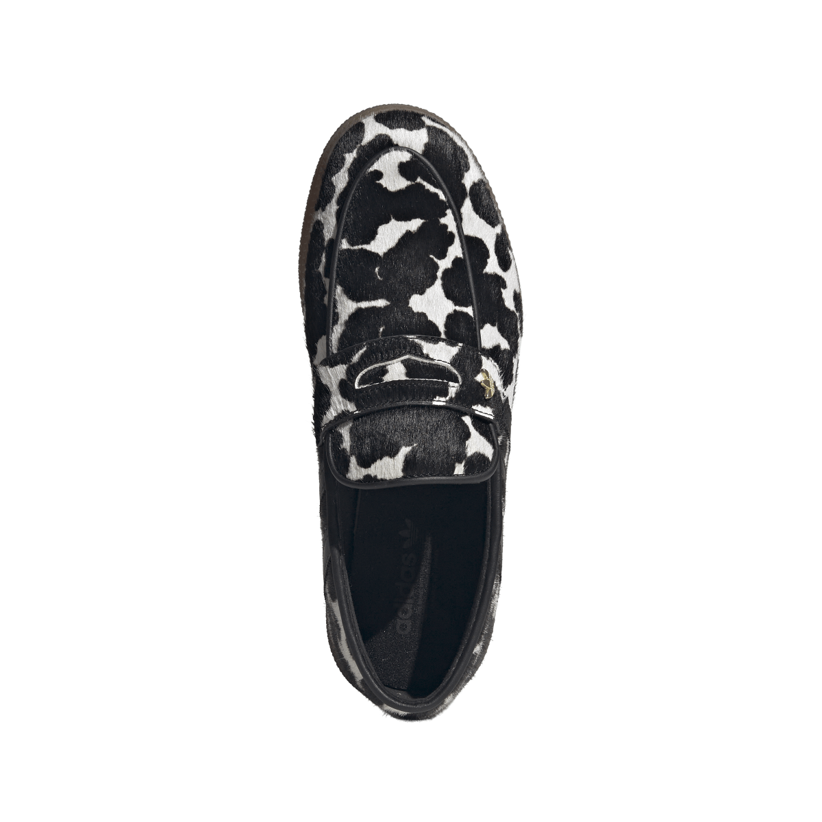 Adidas Handball Spezial Loafer Cow Print Black White
