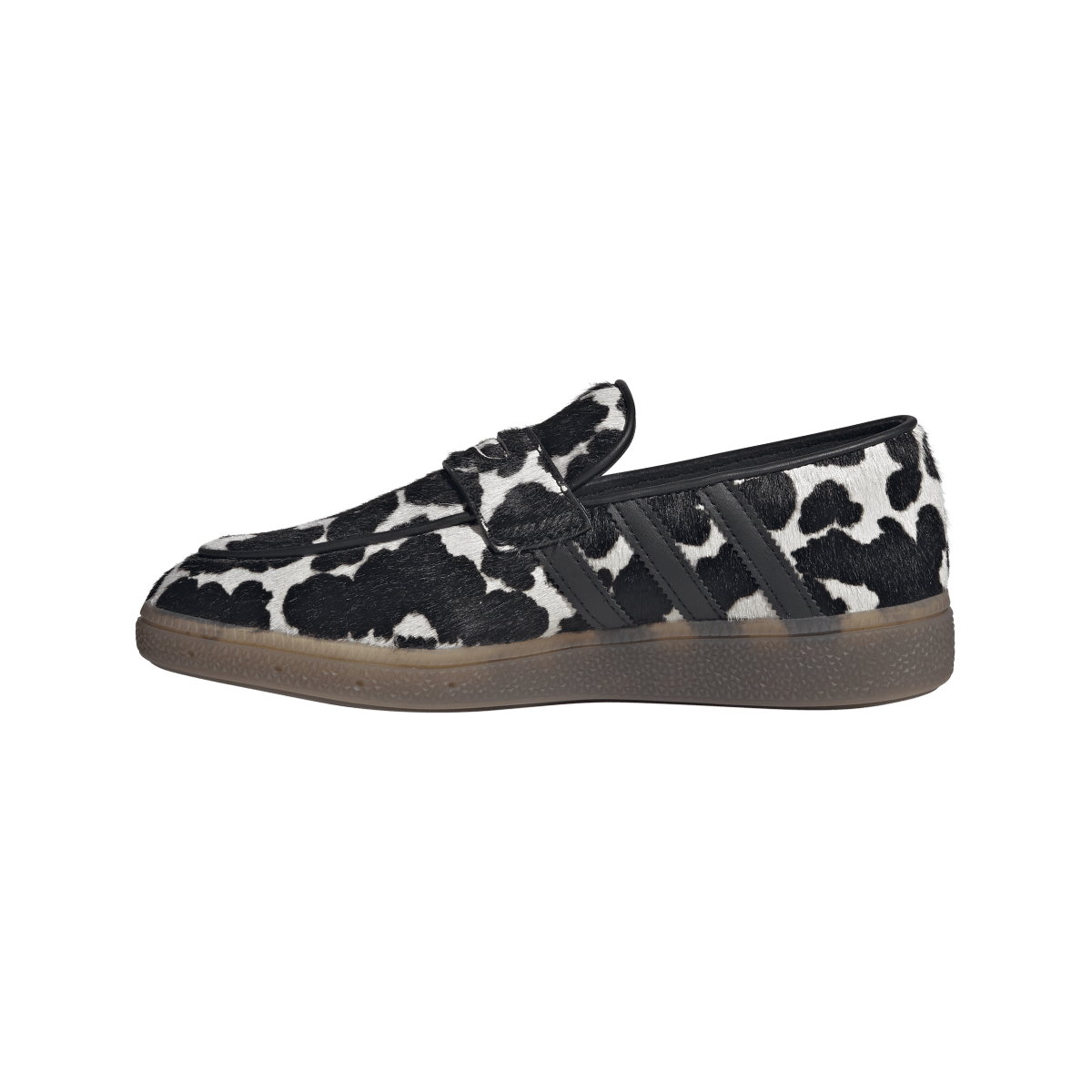 Adidas Handball Spezial Loafer Cow Print Black White