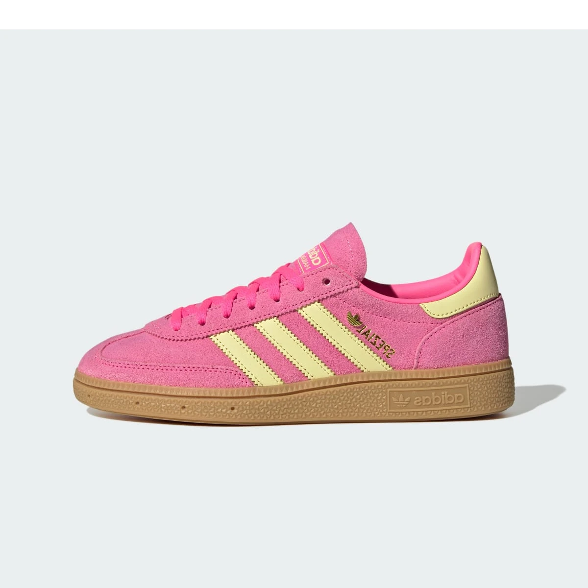 Adidas Handball Spezial Lucid Pink Almost Yellow Gold