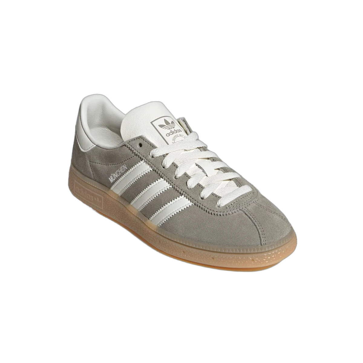 Adidas Muenchen Silver Pebble Off White Gum