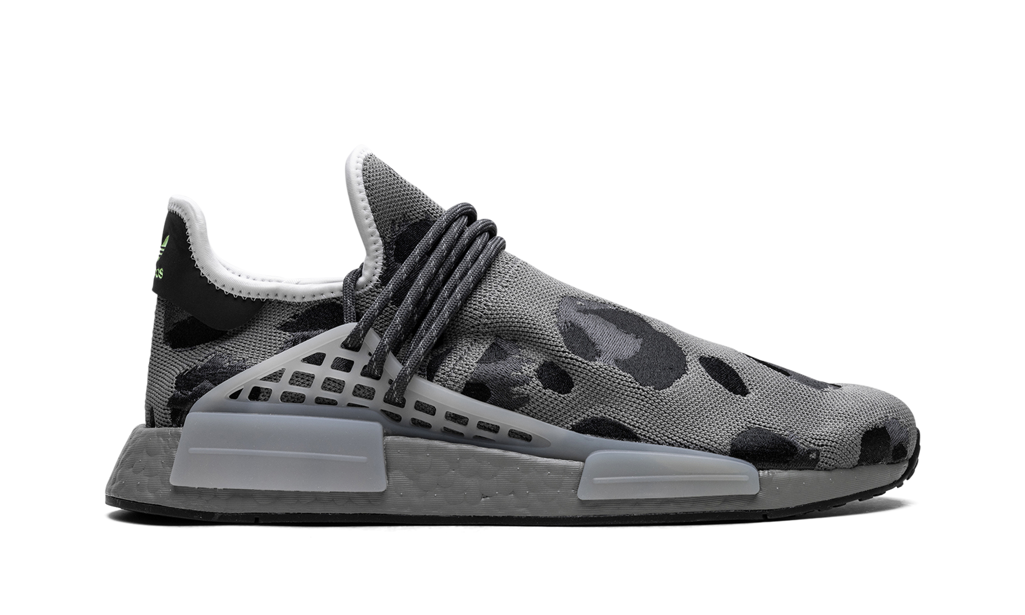 Adidas NMD Hu Pharrell Animal Print Ash Grey