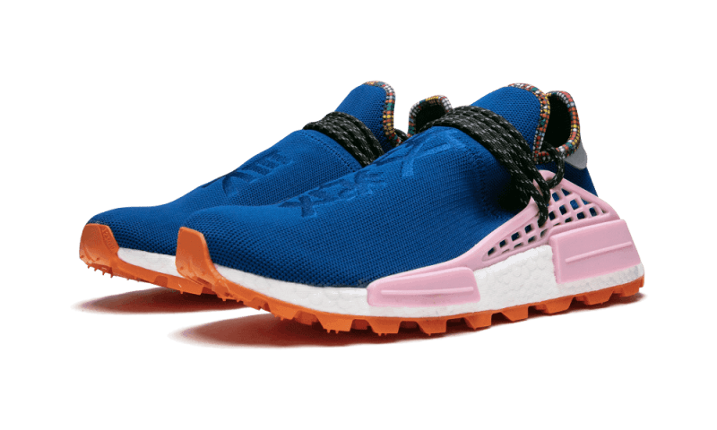 Adidas NMD Hu Pharrell Inspiration Pack Powder Blue, Powder Blue/Light Pink/Orange (EE7579)