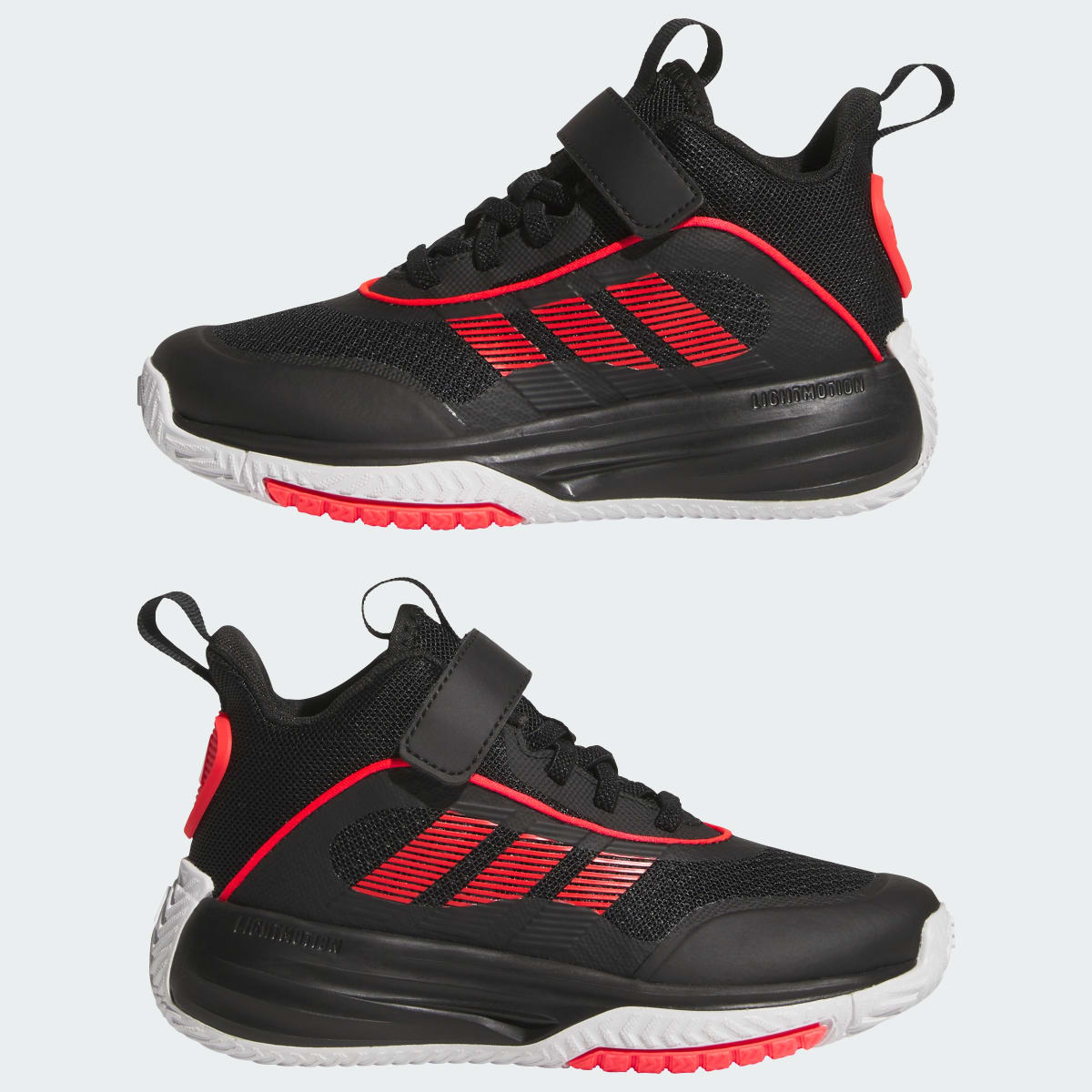 Adidas Ownthegame 3.0 Black Lucid Red