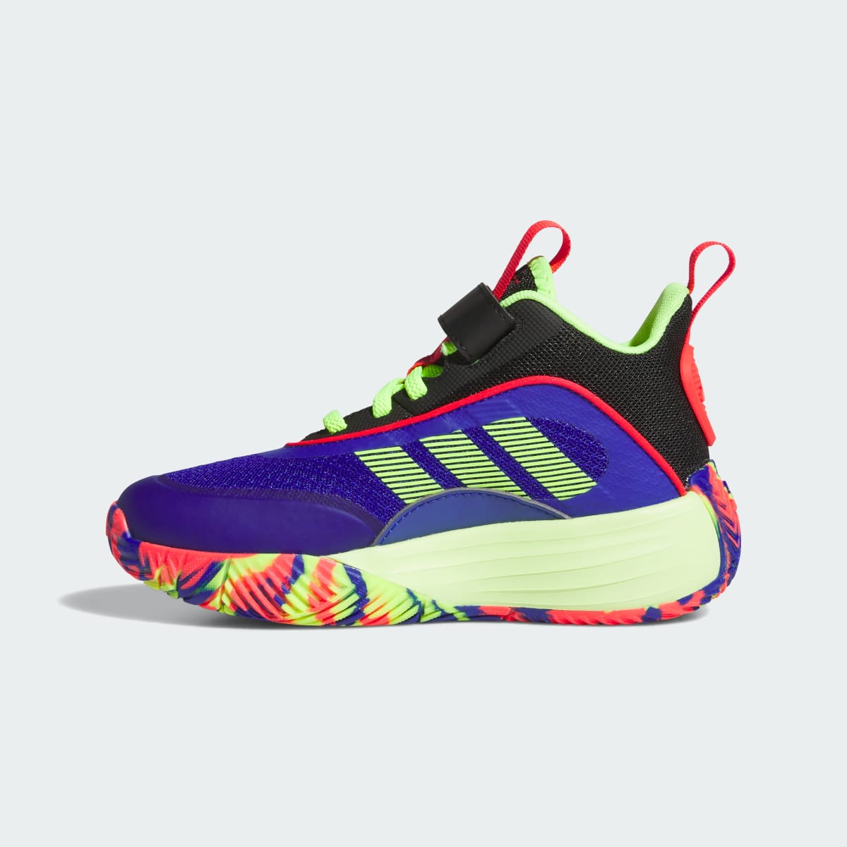 Adidas Ownthegame 3.0 Lucid Blue Lemon Black