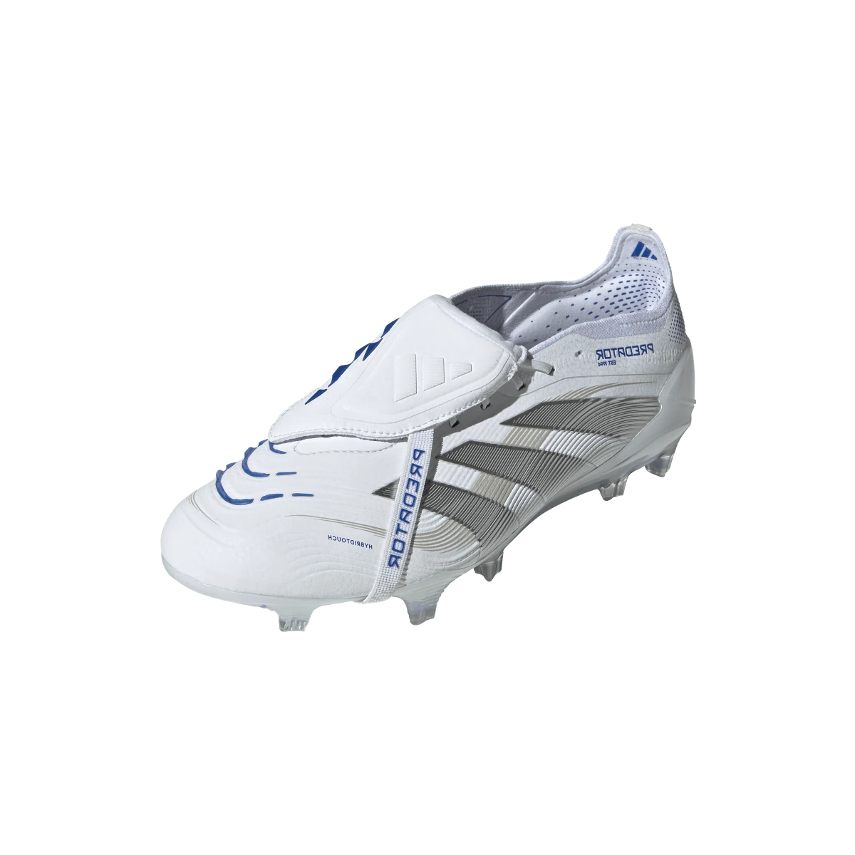 Adidas Predator Elite Foldover Tongue FG Polar Victory Pack, Footwear White/Silver Metallic/Bright Royal (ID8965)