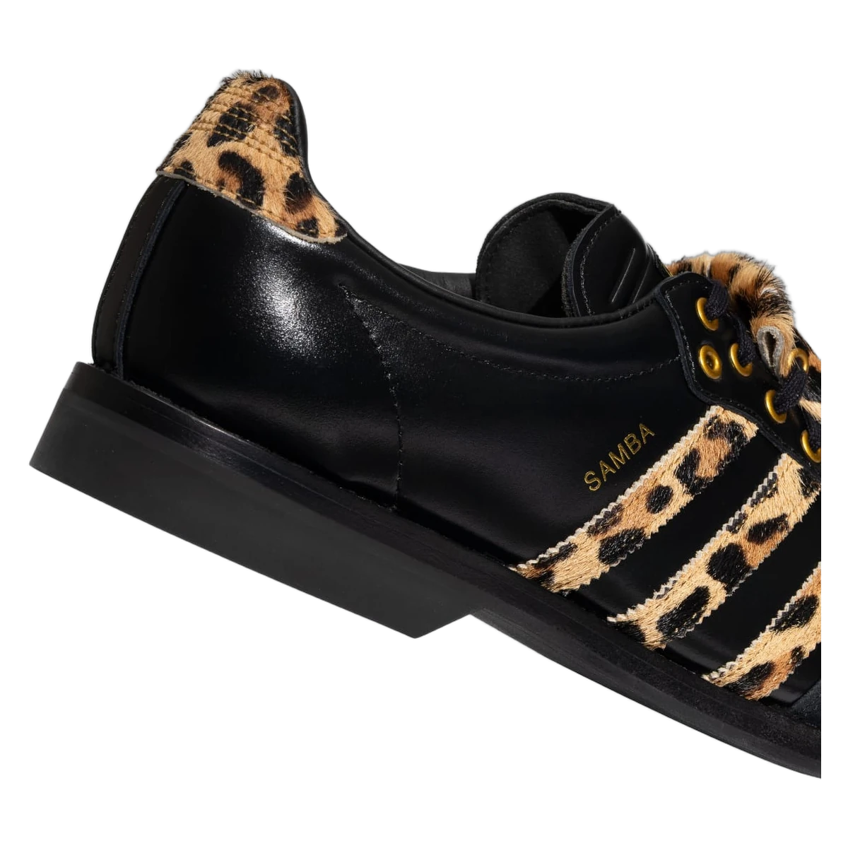 Adidas Samba Bowling Shoe Leopard Black