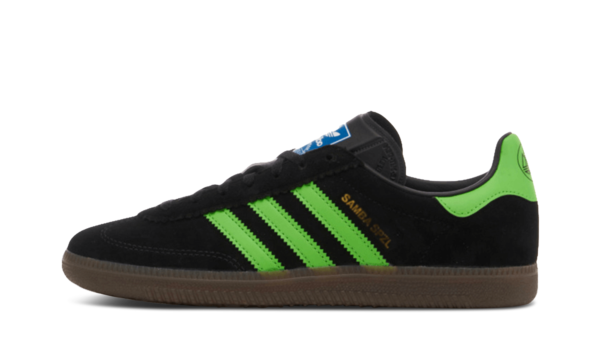 Adidas Samba Deco SPZL Black Lucid Lime
