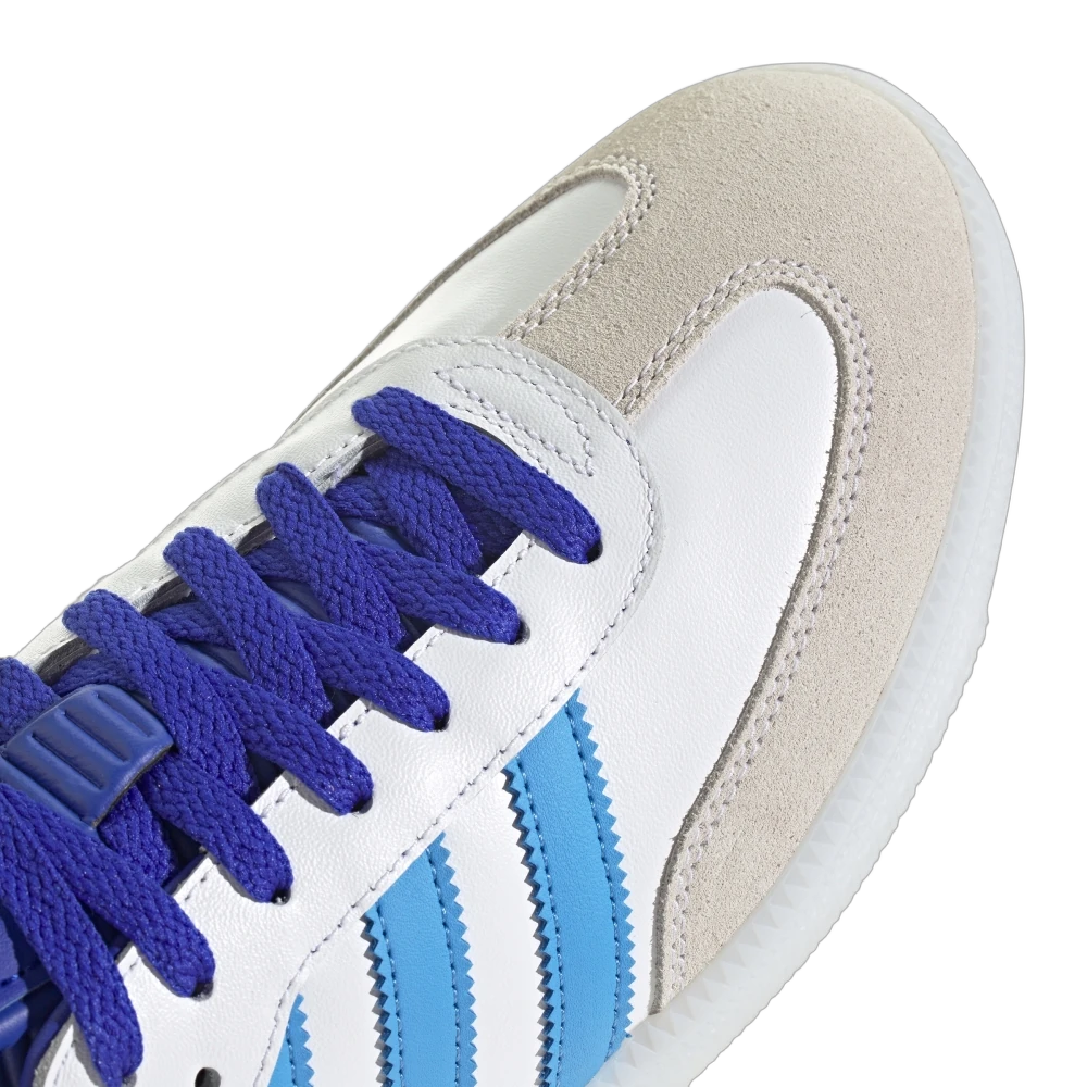 Adidas Samba Indoor Lionel Messi, White/Lucid Blue/Blue Burst/Gold (ID3550)