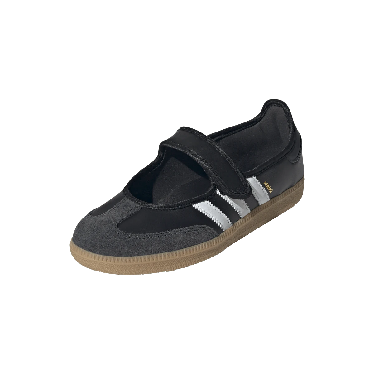 Adidas Samba Jane Black White Gum, Core Black/Carbon/Footwear White (JQ6445)