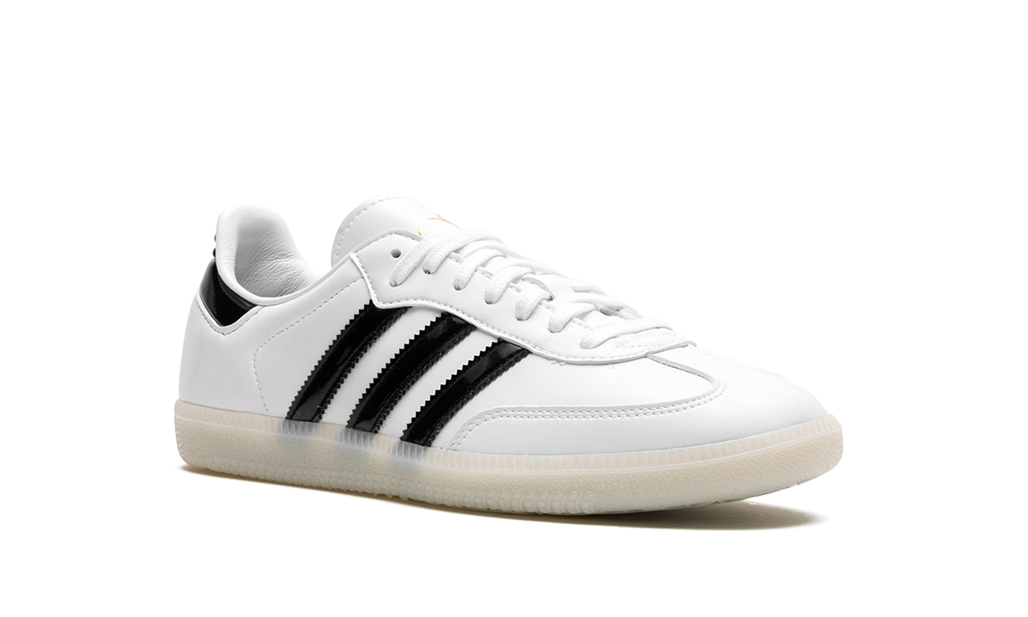 Adidas Samba Jason Dill White Black Patent