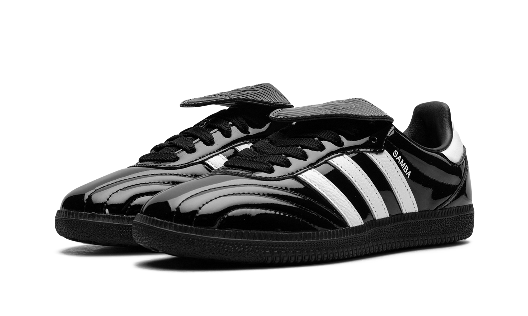 Adidas Samba LT Core Black Patent Leather