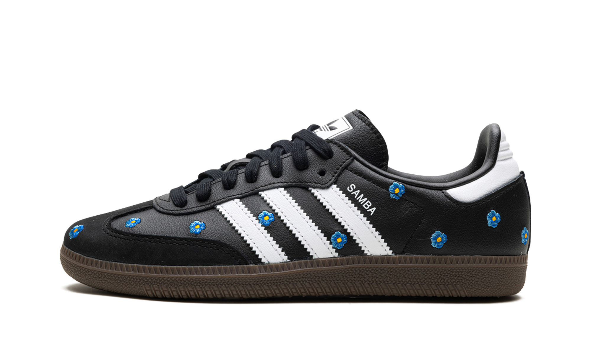Adidas Samba Light Blue Floral Core Black