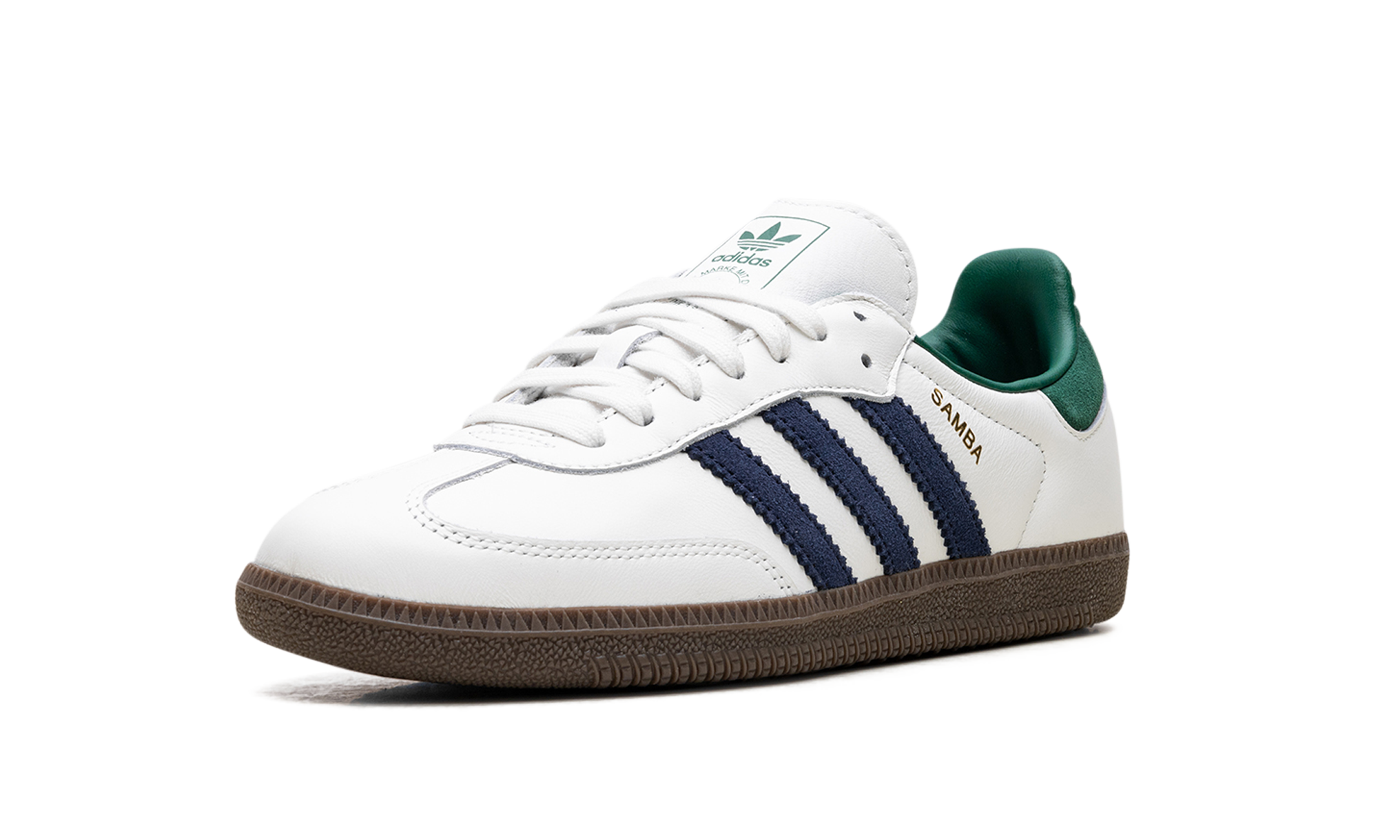 Adidas Samba OG Black White Collegiate Green