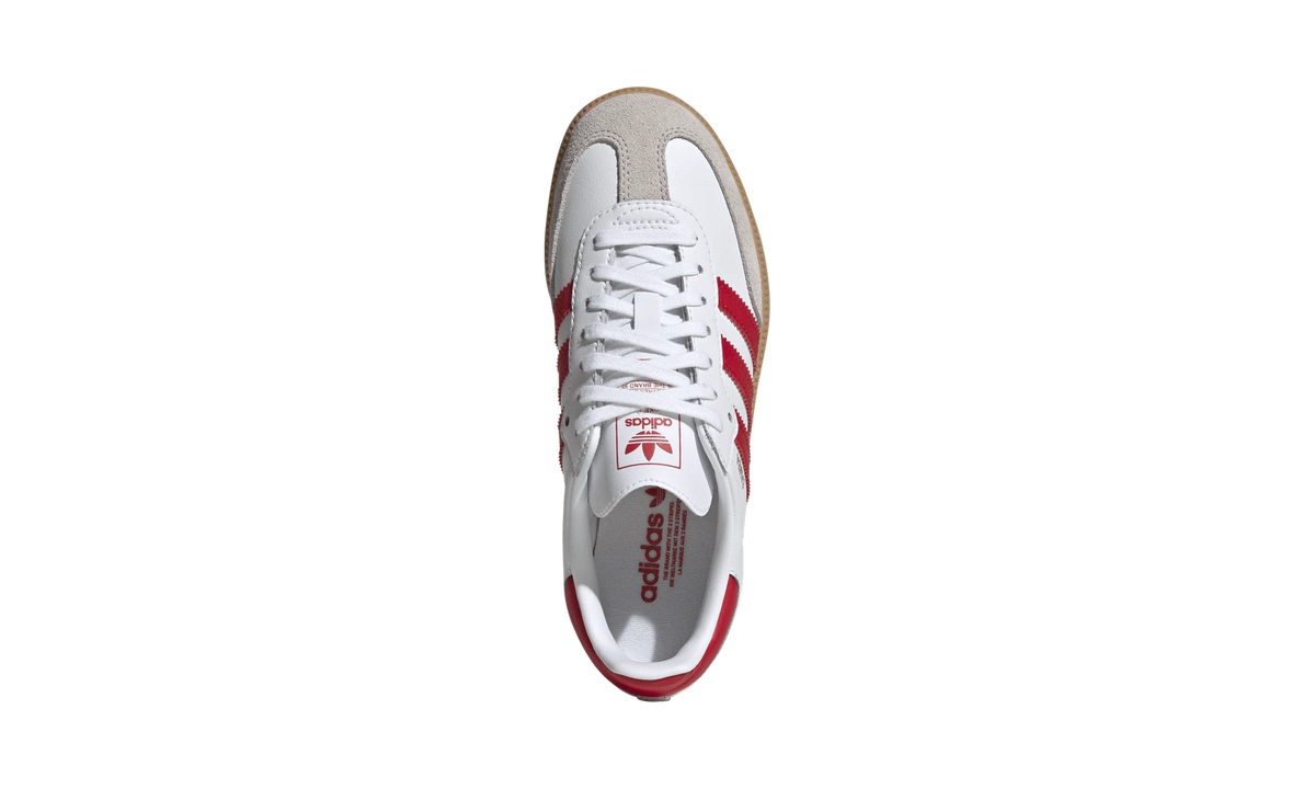 Adidas Samba OG Cloud White Better Scarlet Gum