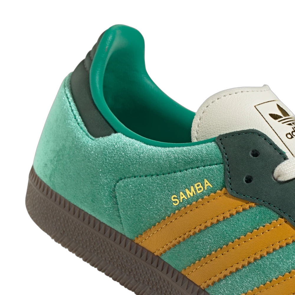 Adidas Samba OG Court Green Preloved Yellow, Court Green/Preloved Yellow/Collegiate Green (JI2681)