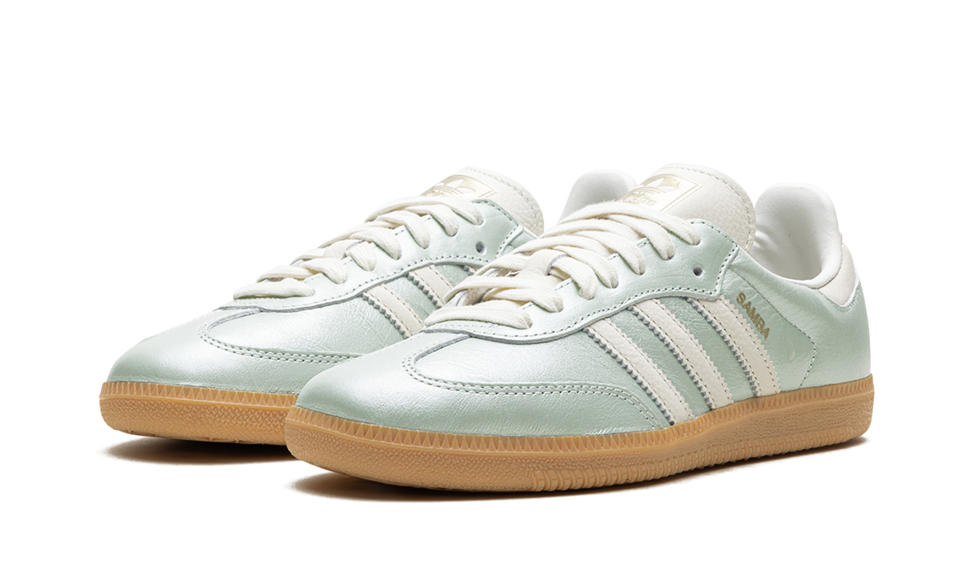 Adidas Samba OG Linen Green Metallic