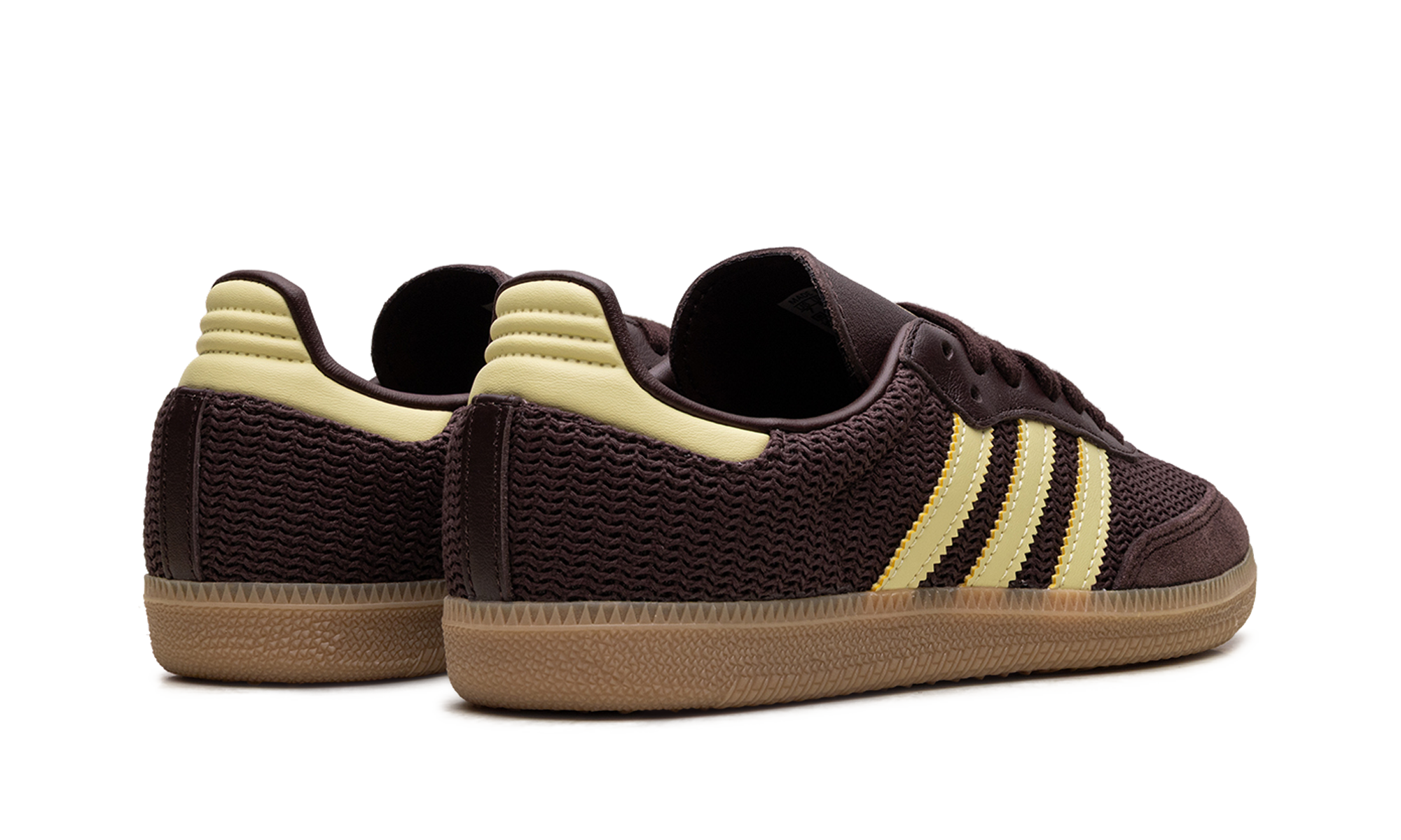 Adidas Samba OG Shadow Brown Powder Yellow