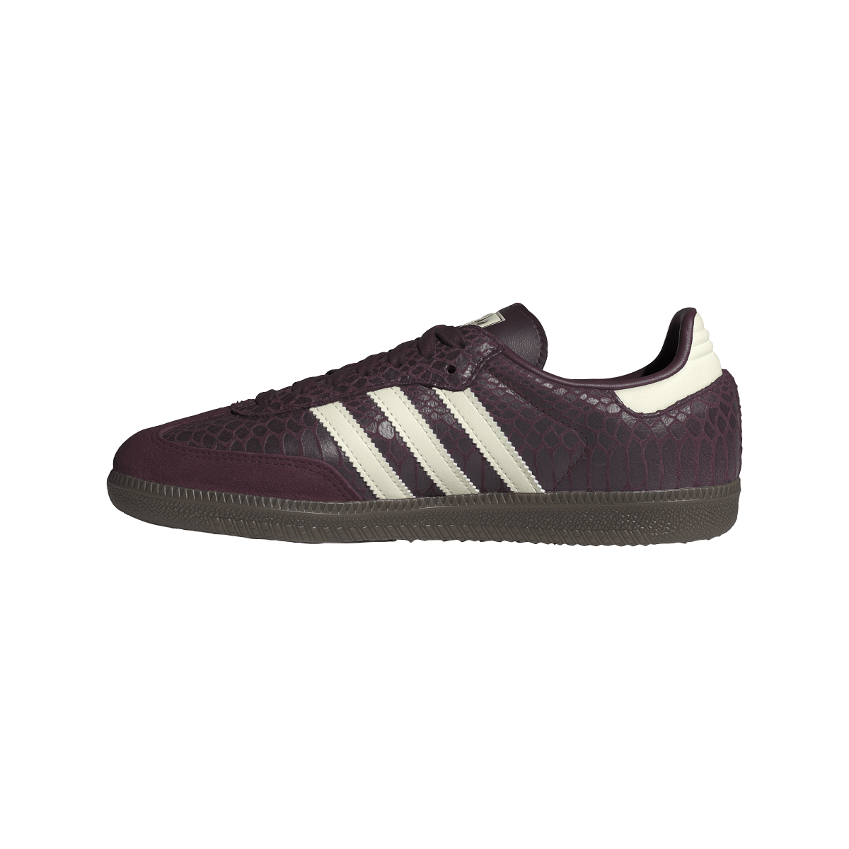 Adidas Samba OG Snakeskin Maroon Cream White