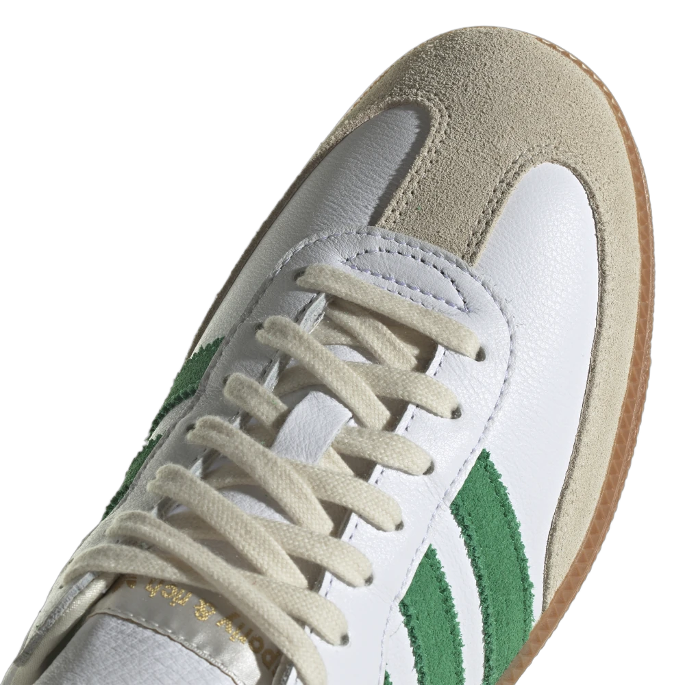 Adidas Samba OG Sporty & Rich White Green, Cloud White/Green/Gum (HQ6075)