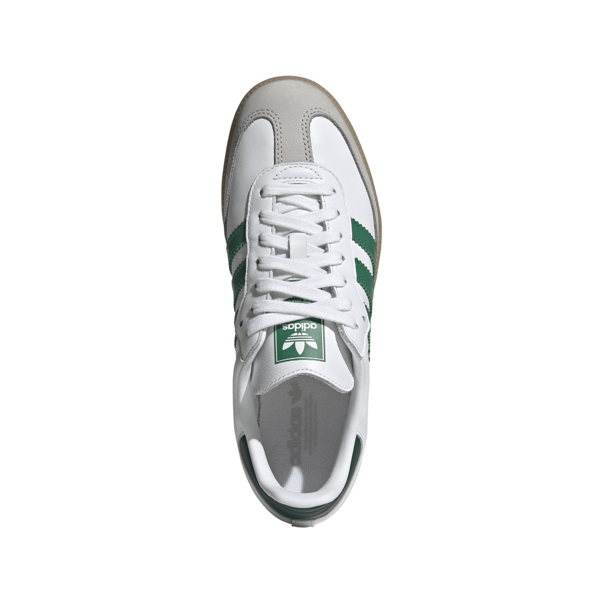 Adidas Samba OG White Bold Green Collegiate Green