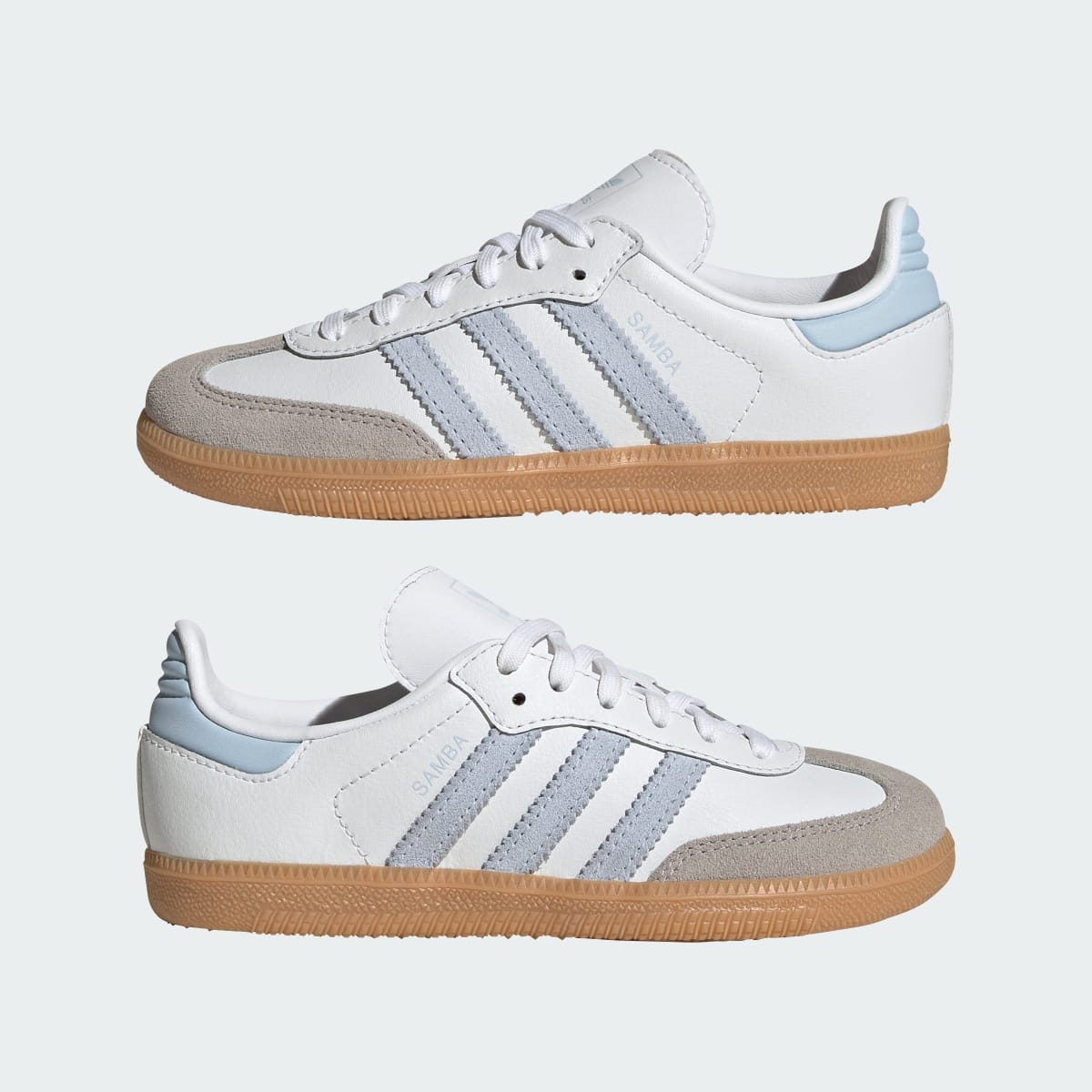 Adidas Samba OG White Crystal Sky Gum (PS)
