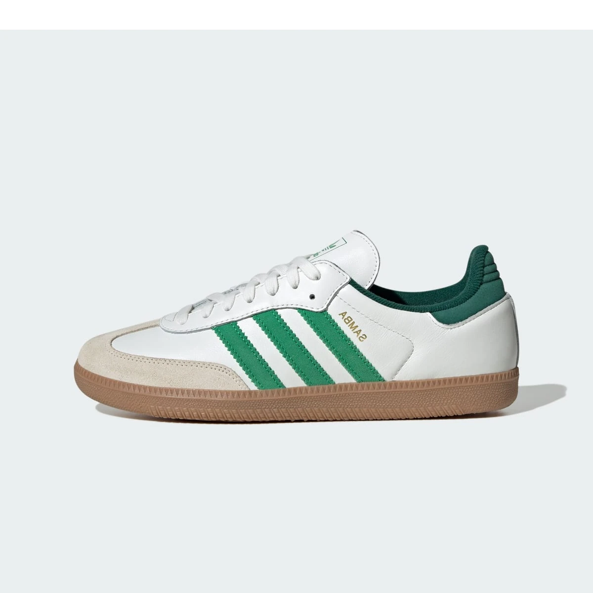 Adidas Samba OG White Green Collegiate Green