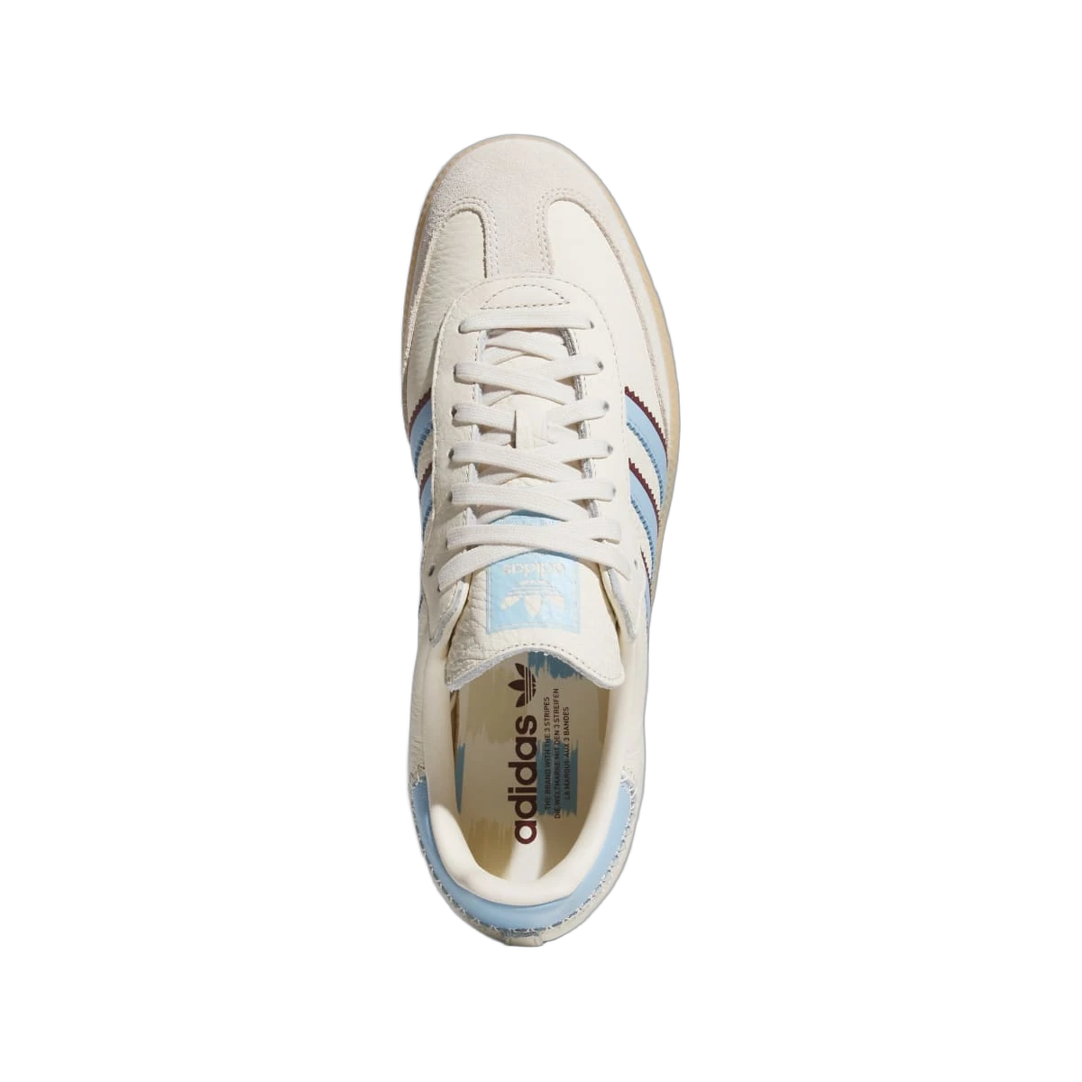 Adidas Samba OG Wonder White Clear Sky Shadow Red