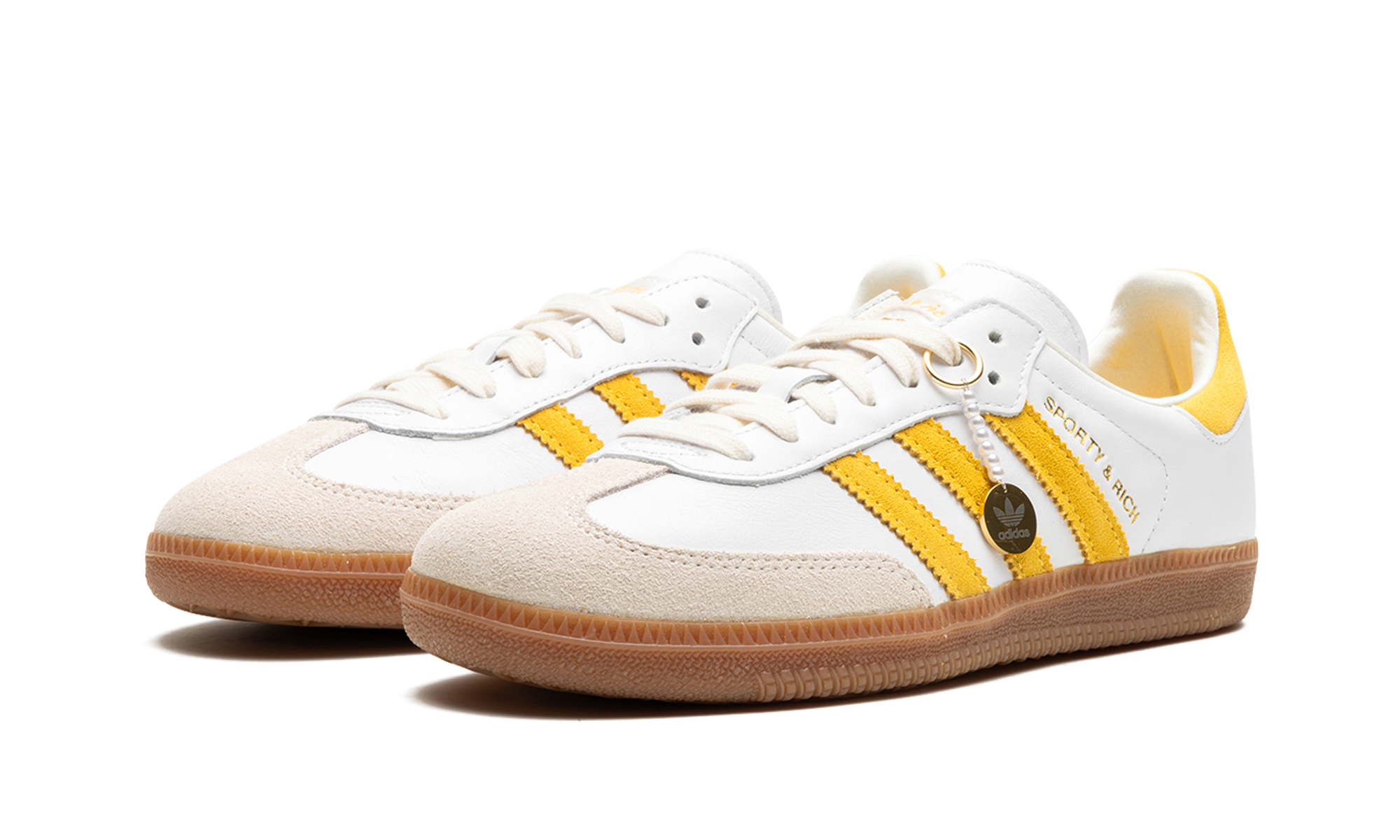 Adidas Samba Sporty & Rich White Bold Gold