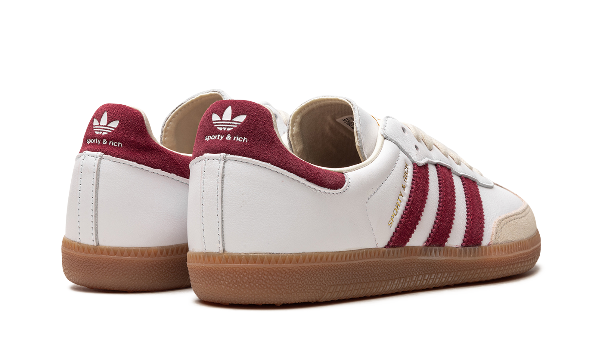 Adidas Samba Sporty & Rich White Collegiate Burgundy